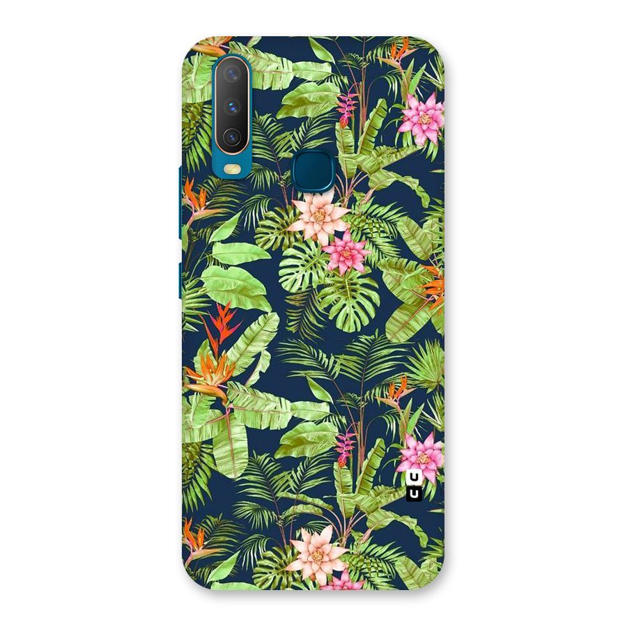 Tiny Flower Leaves Back Case for Vivo Y11