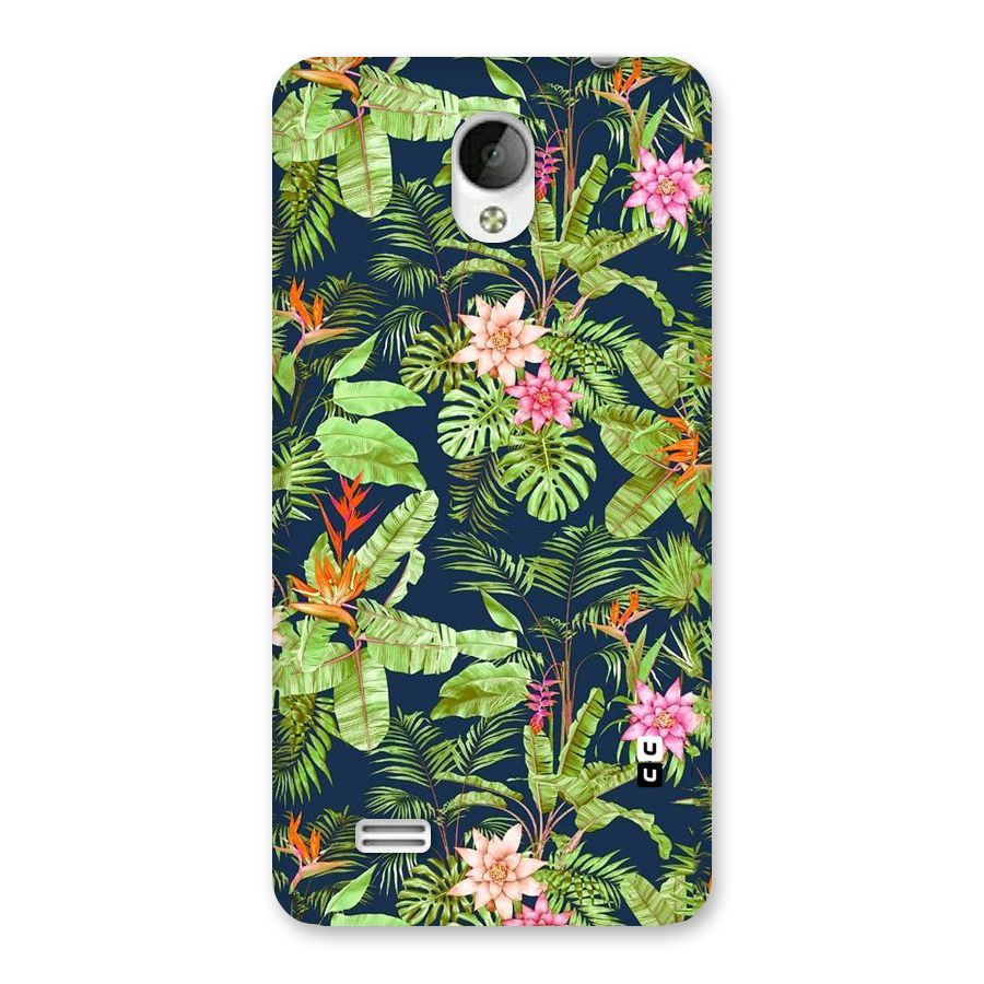 Tiny Flower Leaves Back Case for Vivo Y21