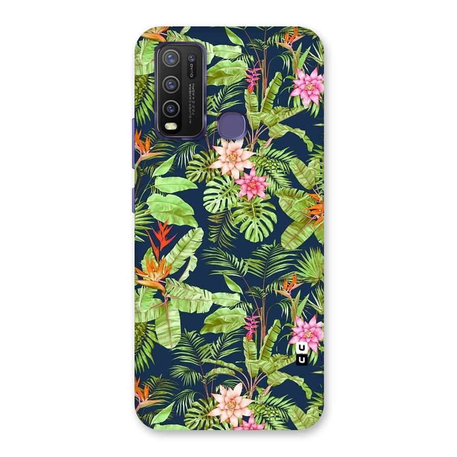 Tiny Flower Leaves Back Case for Vivo Y50