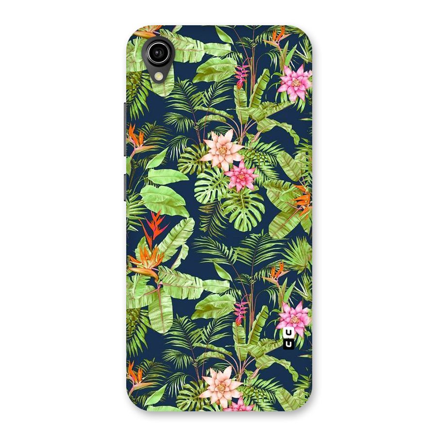 Tiny Flower Leaves Back Case for Vivo Y90