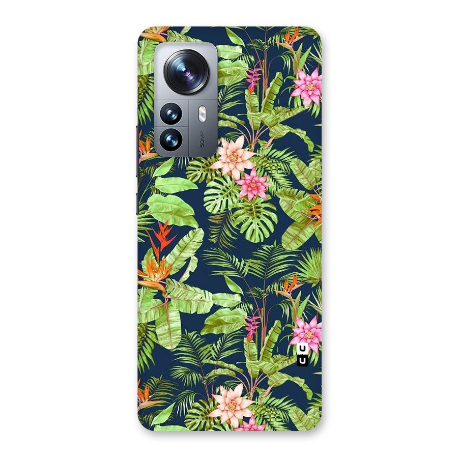 Tiny Flower Leaves Back Case for Xiaomi 12 Pro