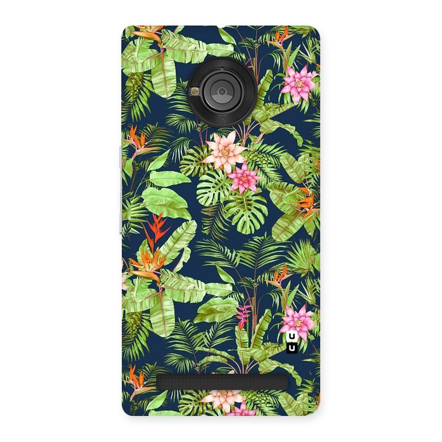 Tiny Flower Leaves Back Case for Yu Yunique