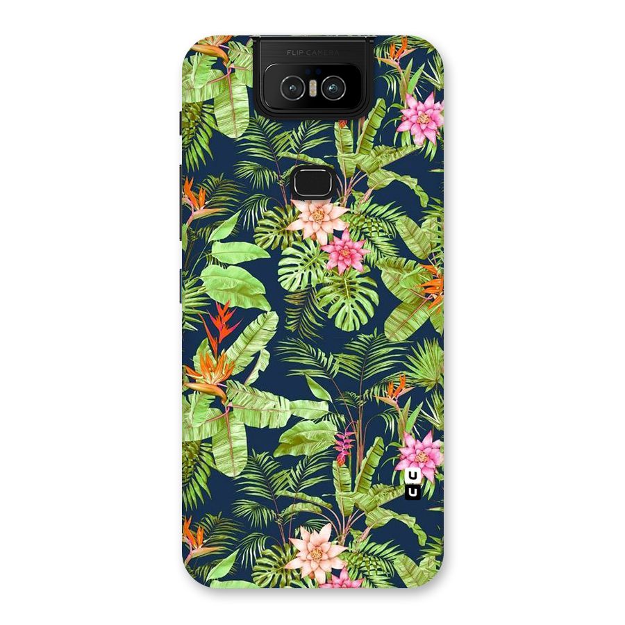 Tiny Flower Leaves Back Case for Zenfone 6z