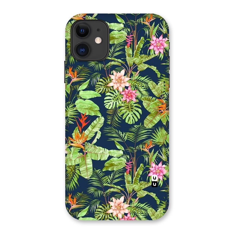 Tiny Flower Leaves Back Case for iPhone 11