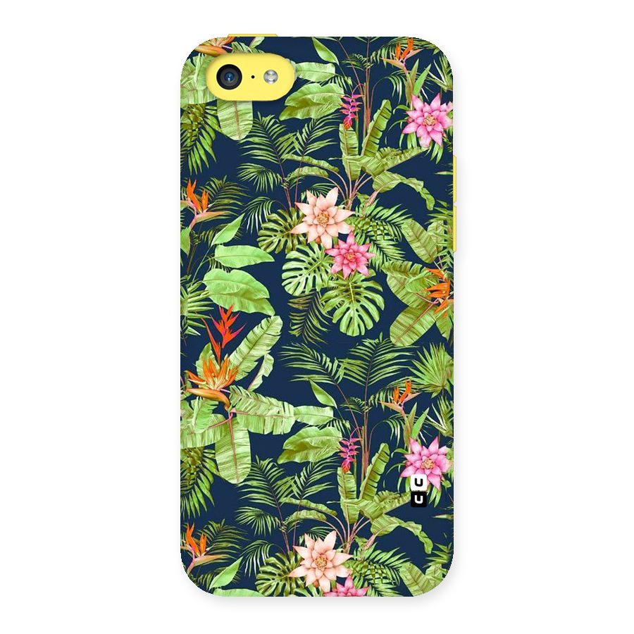 Tiny Flower Leaves Back Case for iPhone 5C