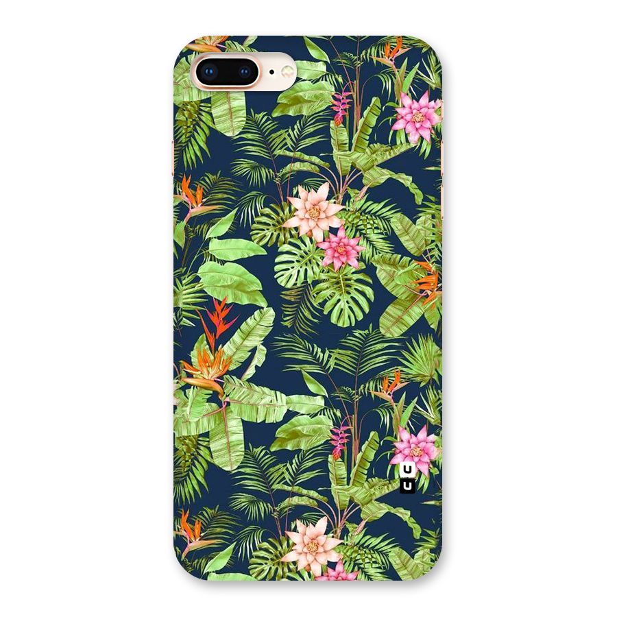 Tiny Flower Leaves Back Case for iPhone 8 Plus