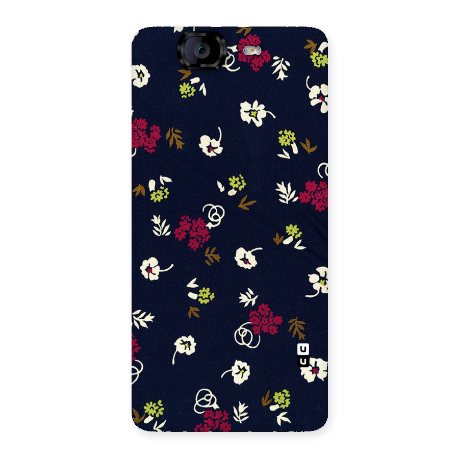 Tiny Flowers Back Case for Canvas Knight A350