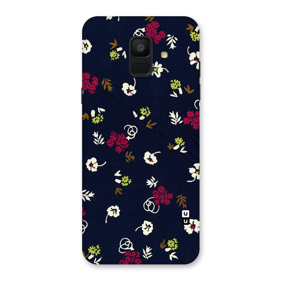 Tiny Flowers Back Case for Galaxy A6 (2018)