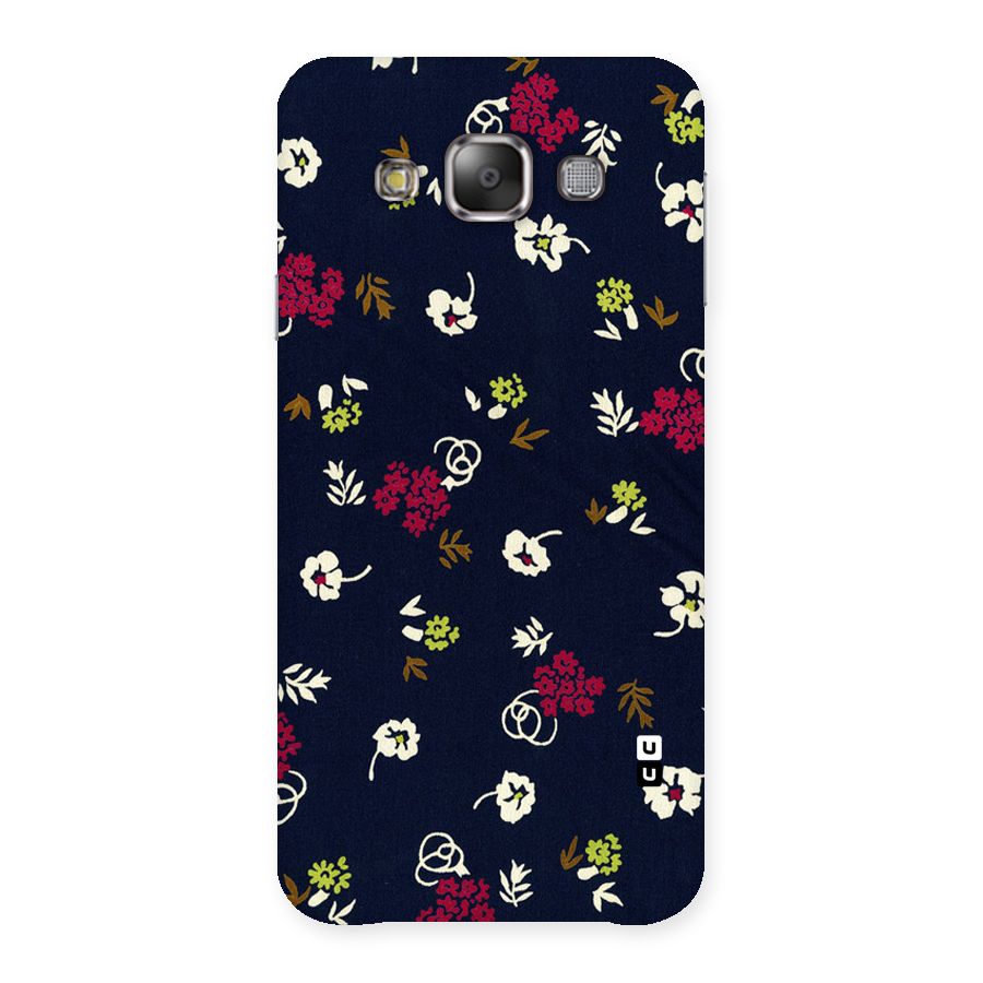 Tiny Flowers Back Case for Galaxy E7