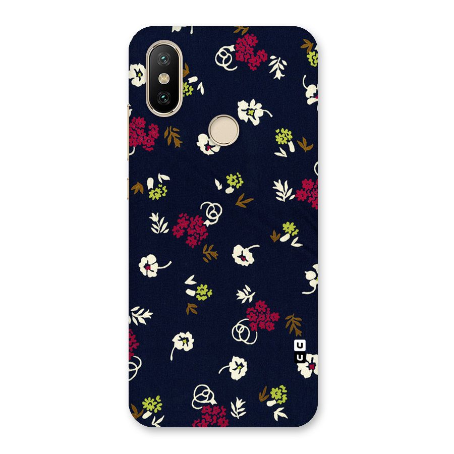 Tiny Flowers Back Case for Mi A2