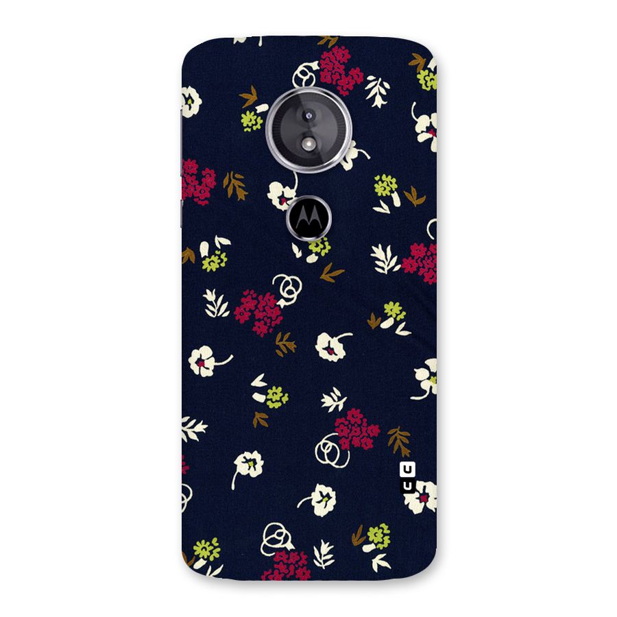 Tiny Flowers Back Case for Moto E5