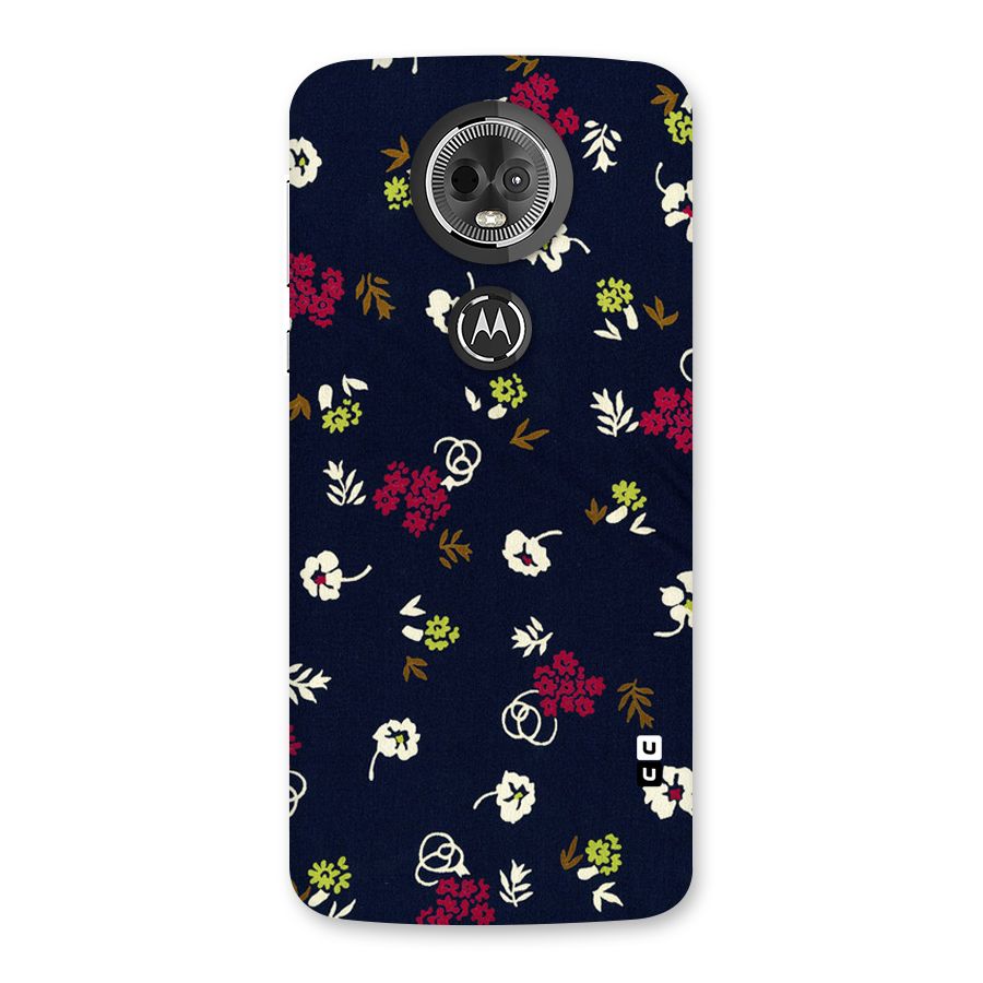 Tiny Flowers Back Case for Moto E5 Plus