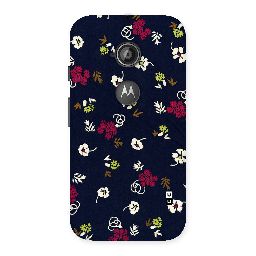 Tiny Flowers Back Case for Moto E 2nd Gen