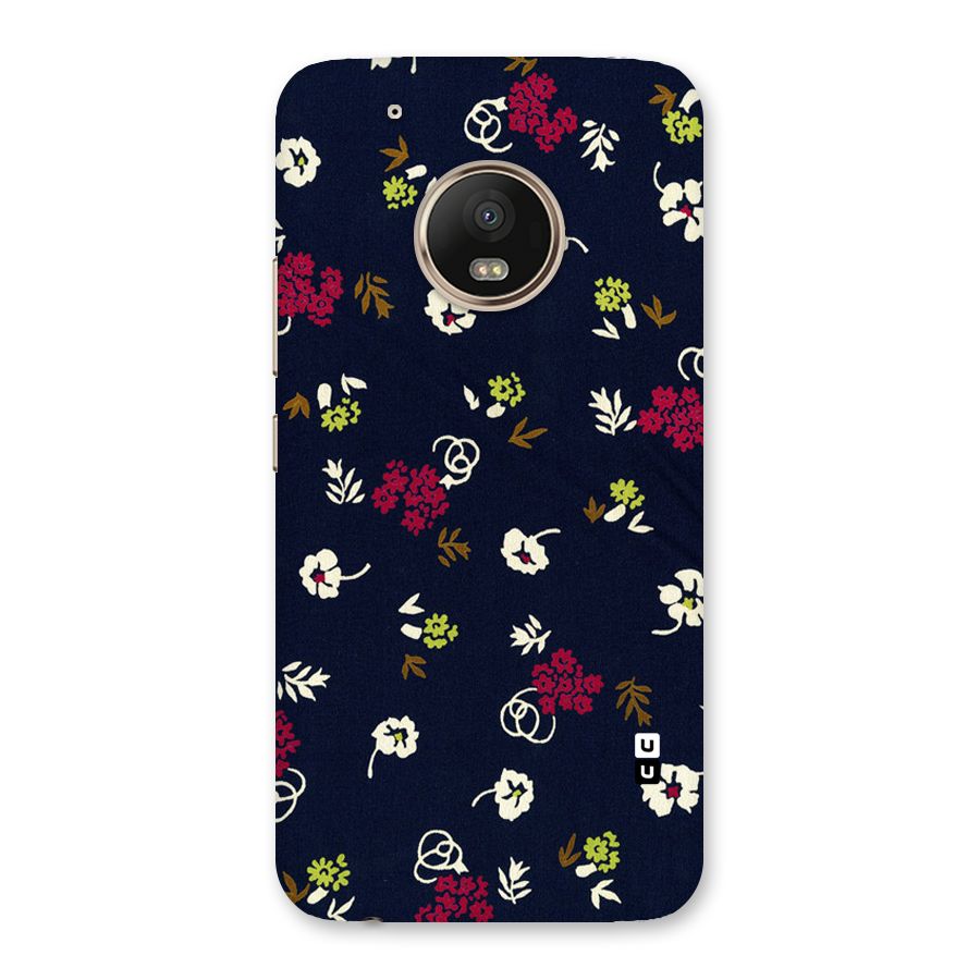 Tiny Flowers Back Case for Moto G5 Plus