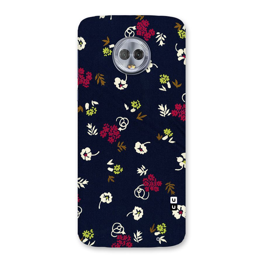 Tiny Flowers Back Case for Moto G6 Plus