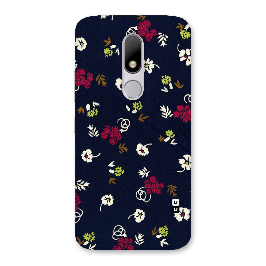 Tiny Flowers Back Case for Moto M