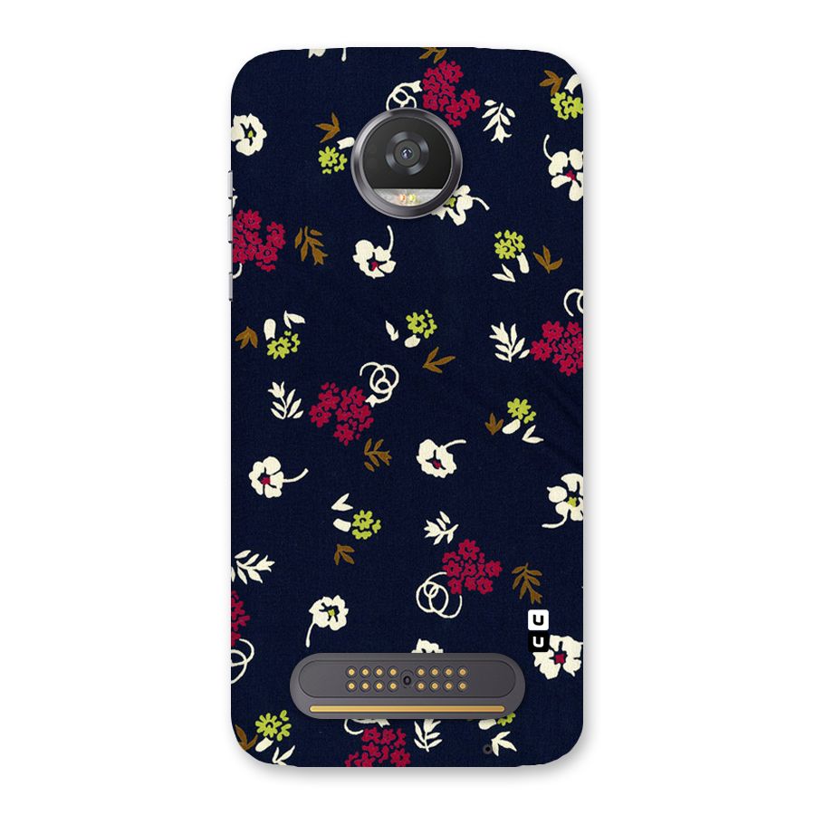 Tiny Flowers Back Case for Moto Z2 Play