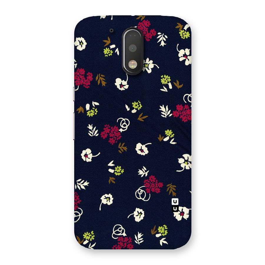 Tiny Flowers Back Case for Motorola Moto G4 Plus