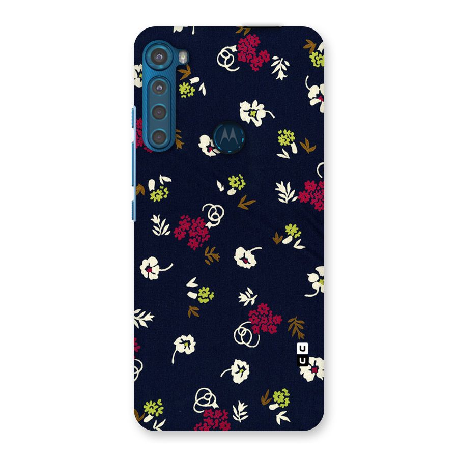 Tiny Flowers Back Case for Motorola One Fusion Plus