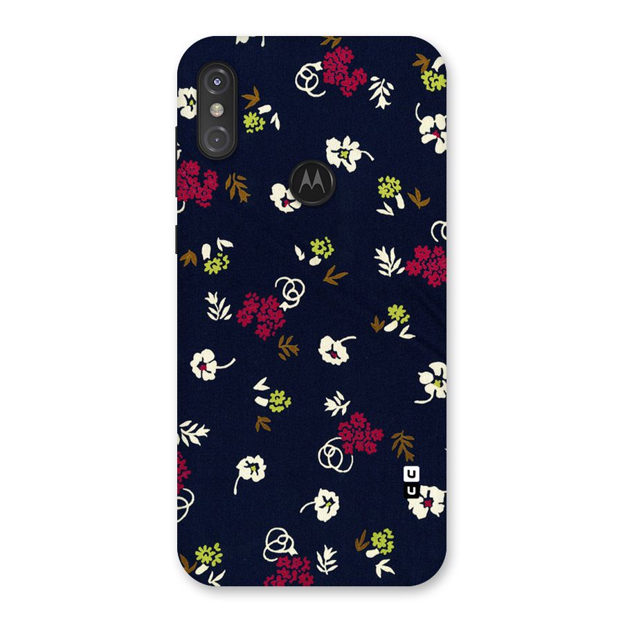 Tiny Flowers Back Case for Motorola One Power