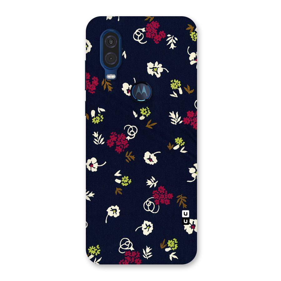 Tiny Flowers Back Case for Motorola One Vision