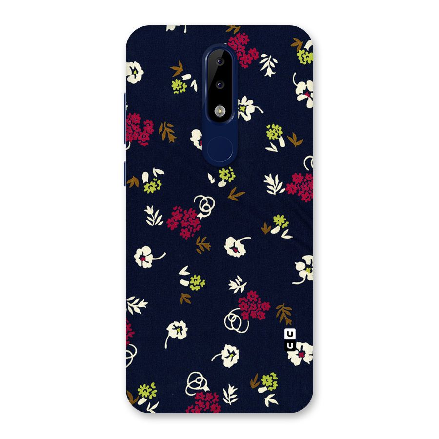 Tiny Flowers Back Case for Nokia 5.1 Plus