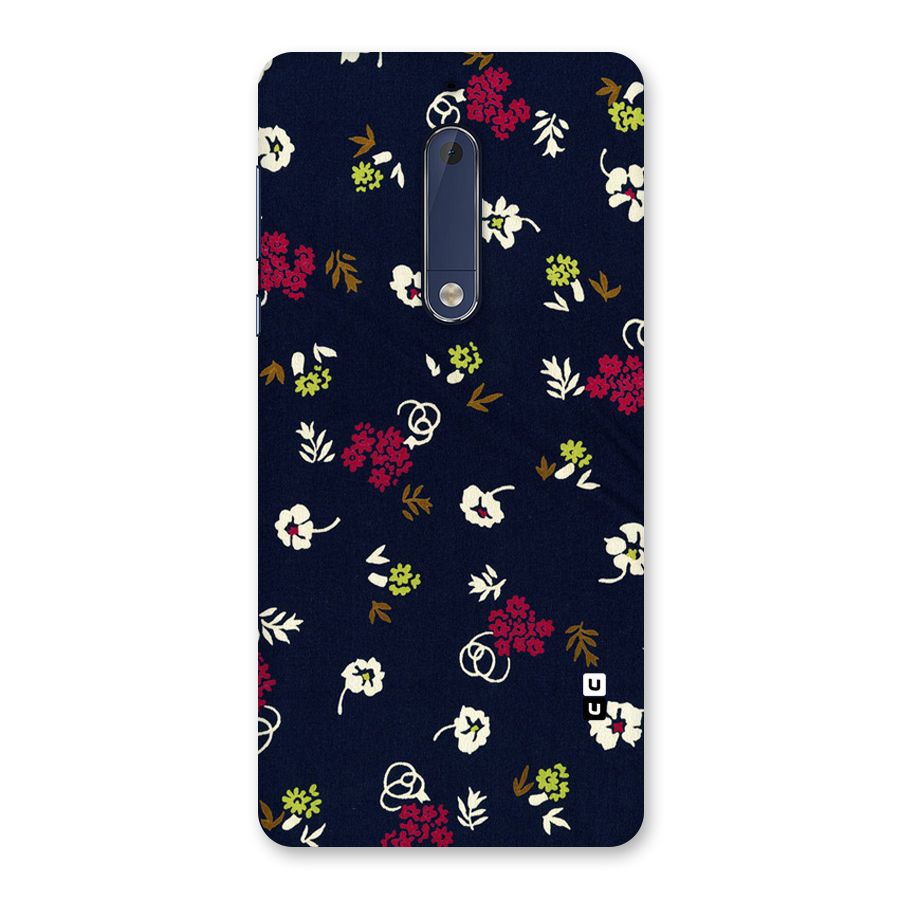 Tiny Flowers Back Case for Nokia 5