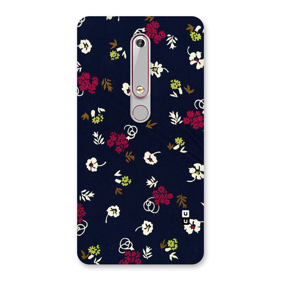 Tiny Flowers Back Case for Nokia 6.1