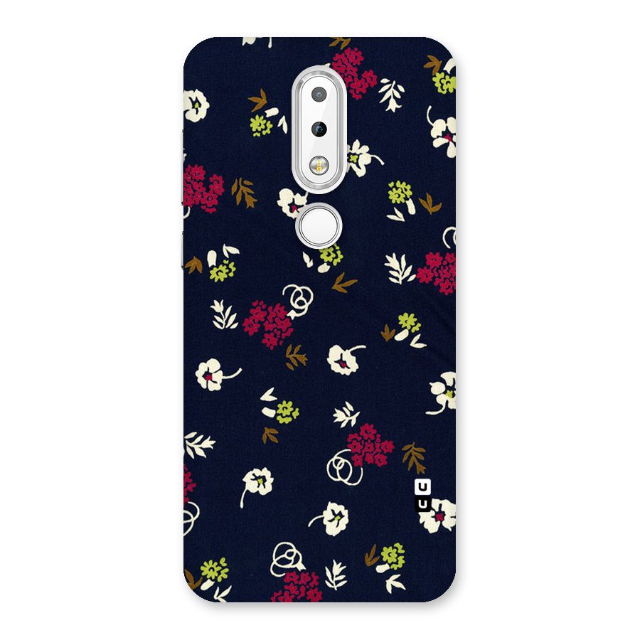 Tiny Flowers Back Case for Nokia 6.1 Plus