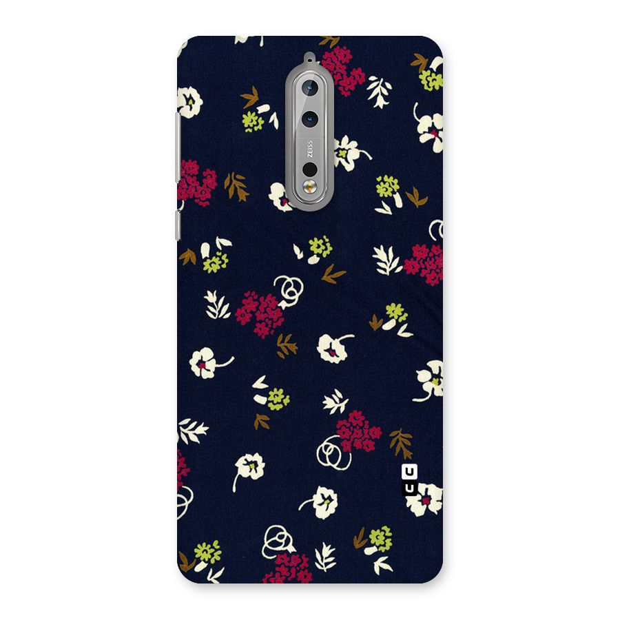 Tiny Flowers Back Case for Nokia 8