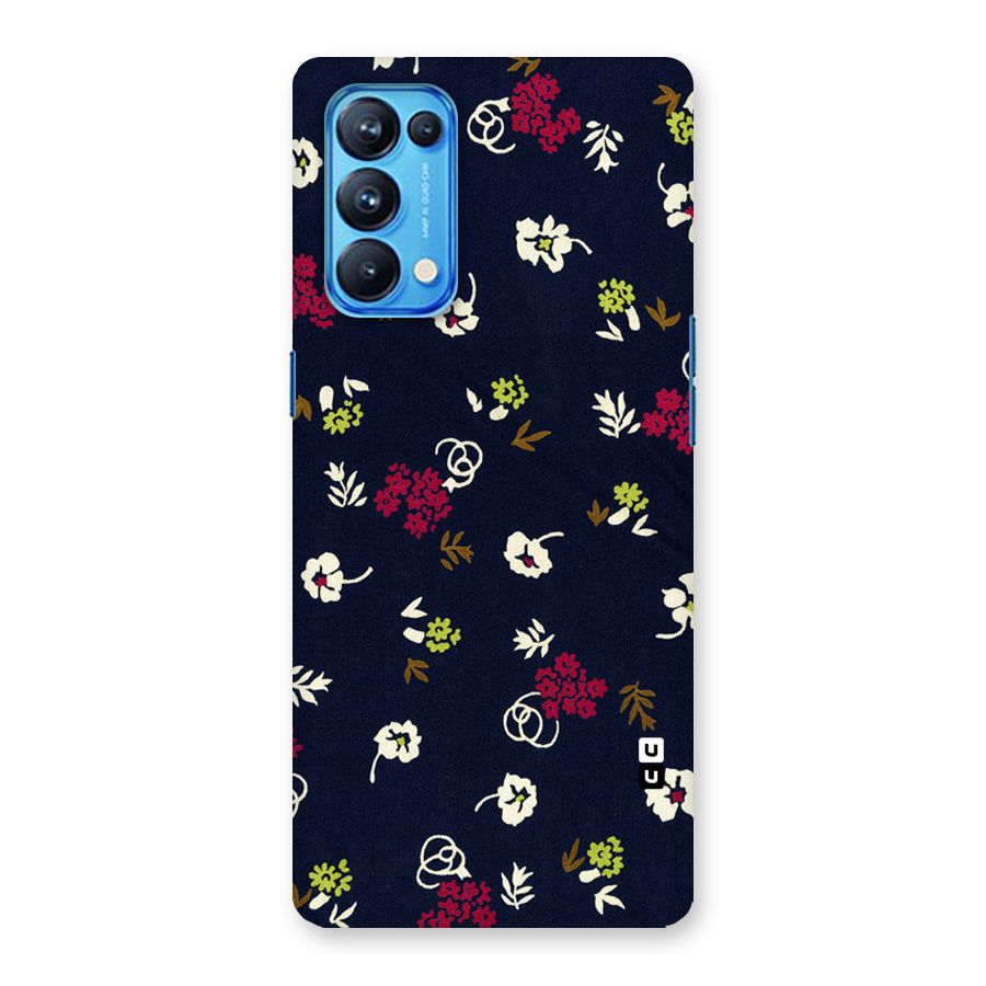 Tiny Flowers Back Case for Oppo Reno5 Pro 5G