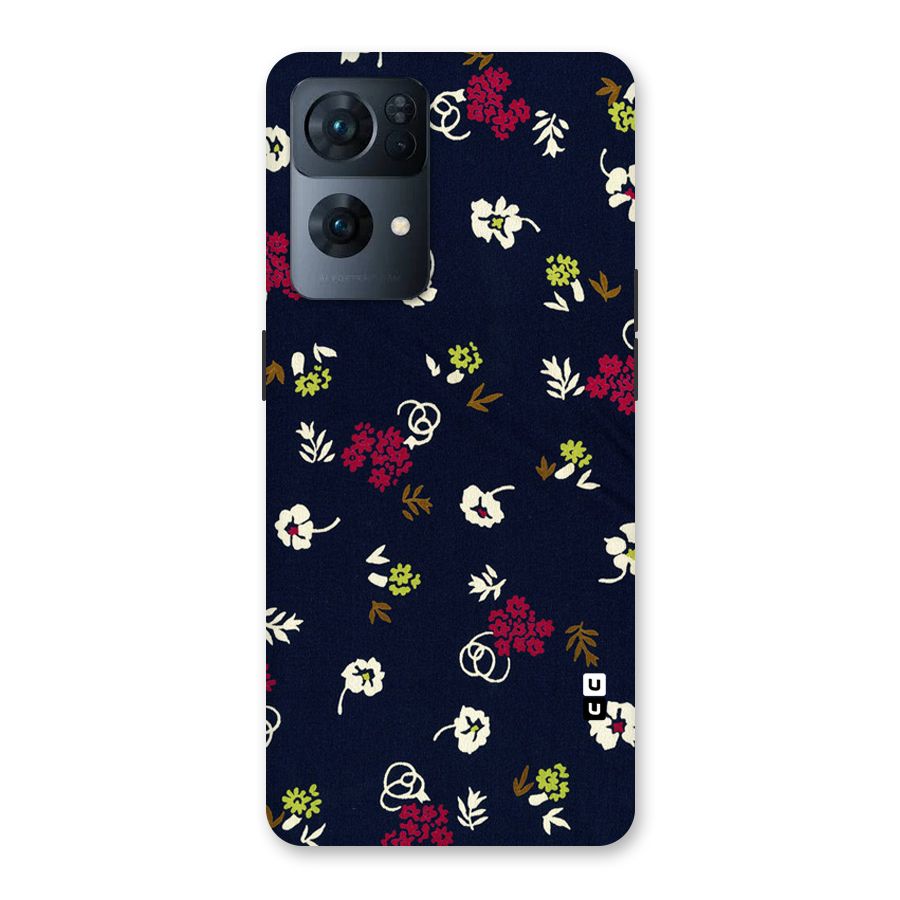 Tiny Flowers Back Case for Oppo Reno7 Pro 5G