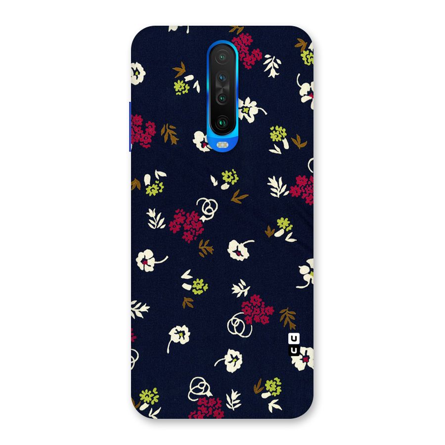 Tiny Flowers Back Case for Poco X2