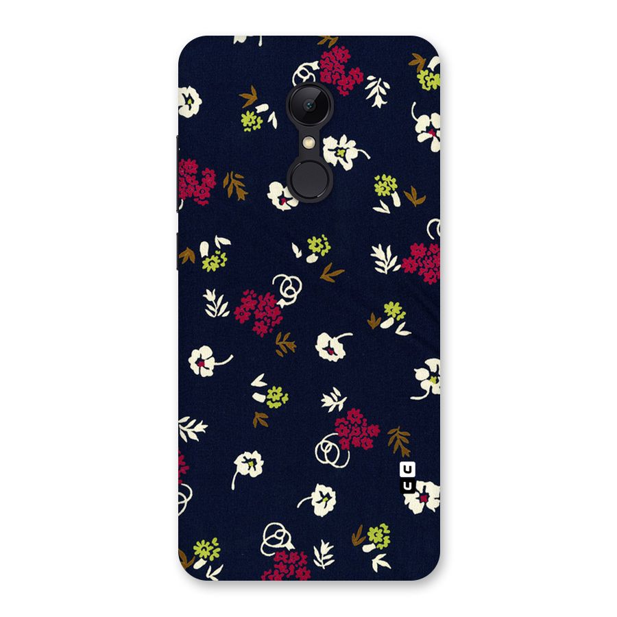 Tiny Flowers Back Case for Redmi 5