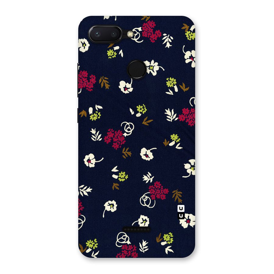 Tiny Flowers Back Case for Redmi 6
