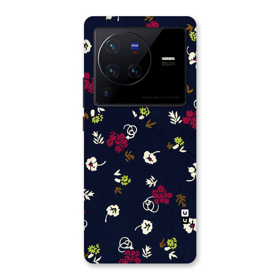 Tiny Flowers Back Case for Vivo X80 Pro