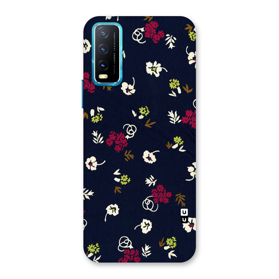 Tiny Flowers Back Case for Vivo Y20A