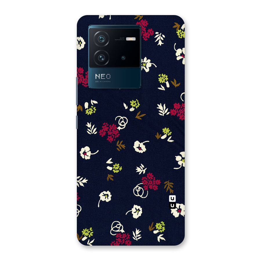 Tiny Flowers Back Case for Vivo iQOO Neo 6 5G