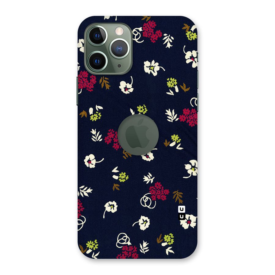Tiny Flowers Back Case for iPhone 11 Pro Logo  Cut