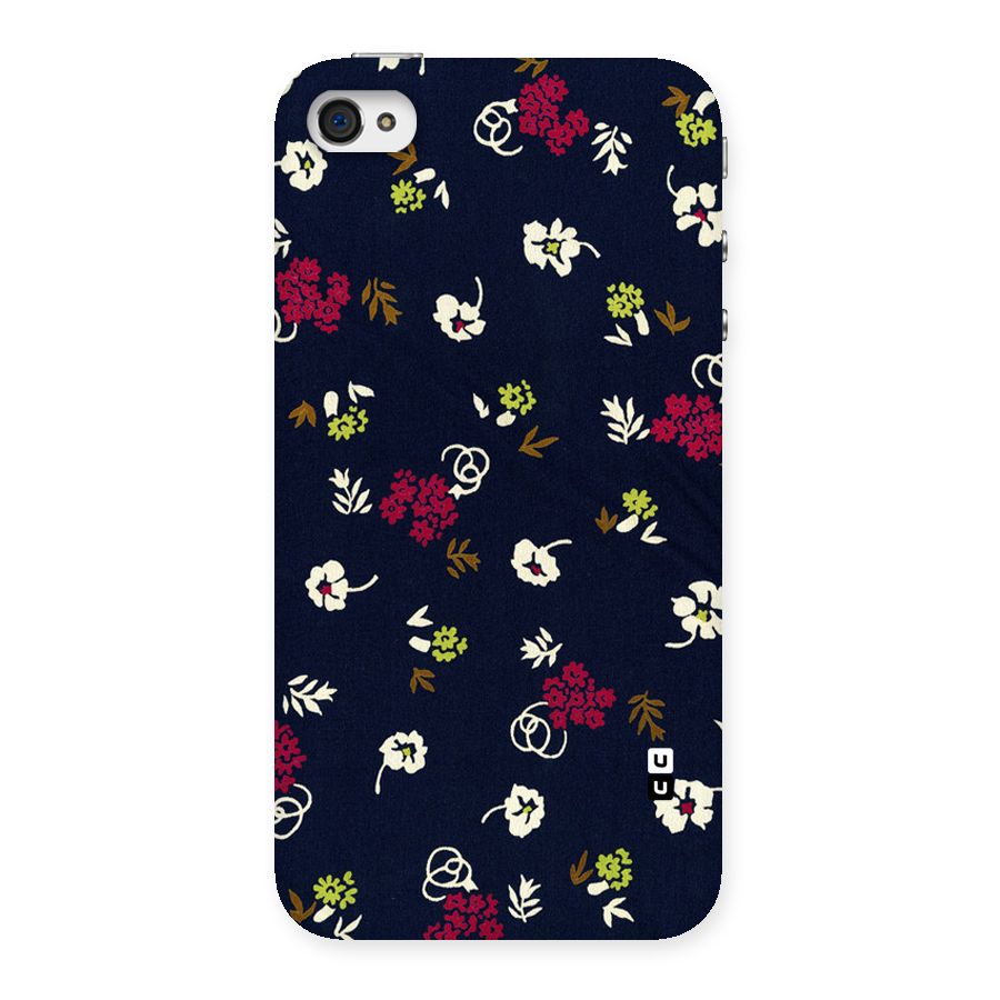 Tiny Flowers Back Case for iPhone 4 4s