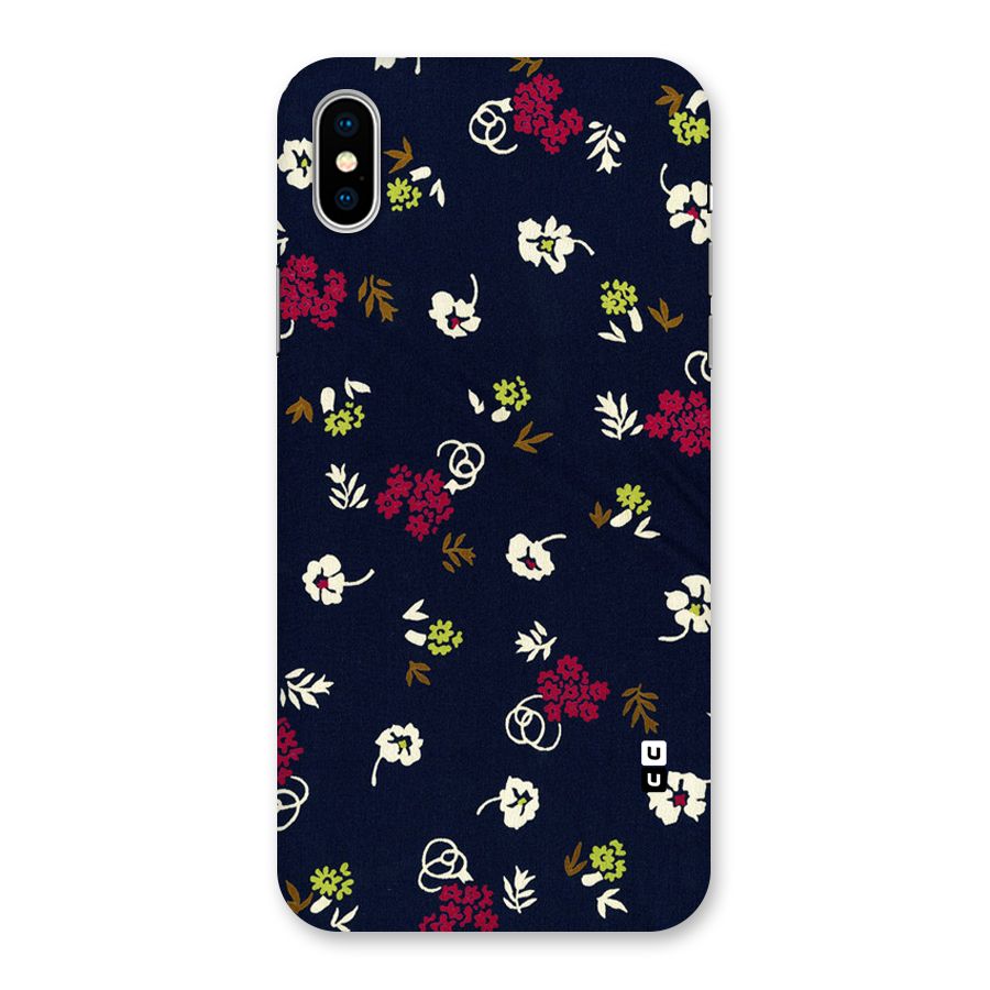 Tiny Flowers Back Case for iPhone XS