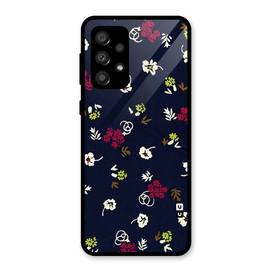 Tiny Flowers Glass Back Case for Galaxy A32