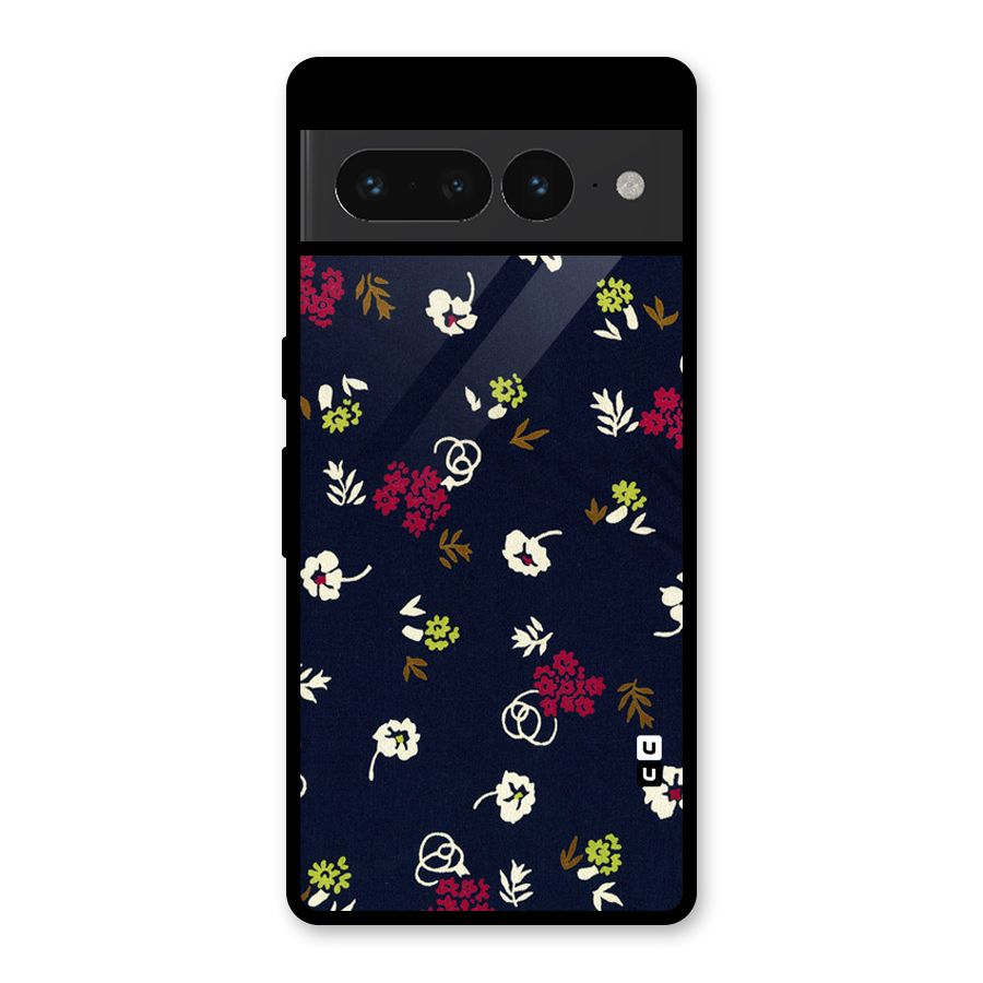 Tiny Flowers Glass Back Case for Google Pixel 7 Pro