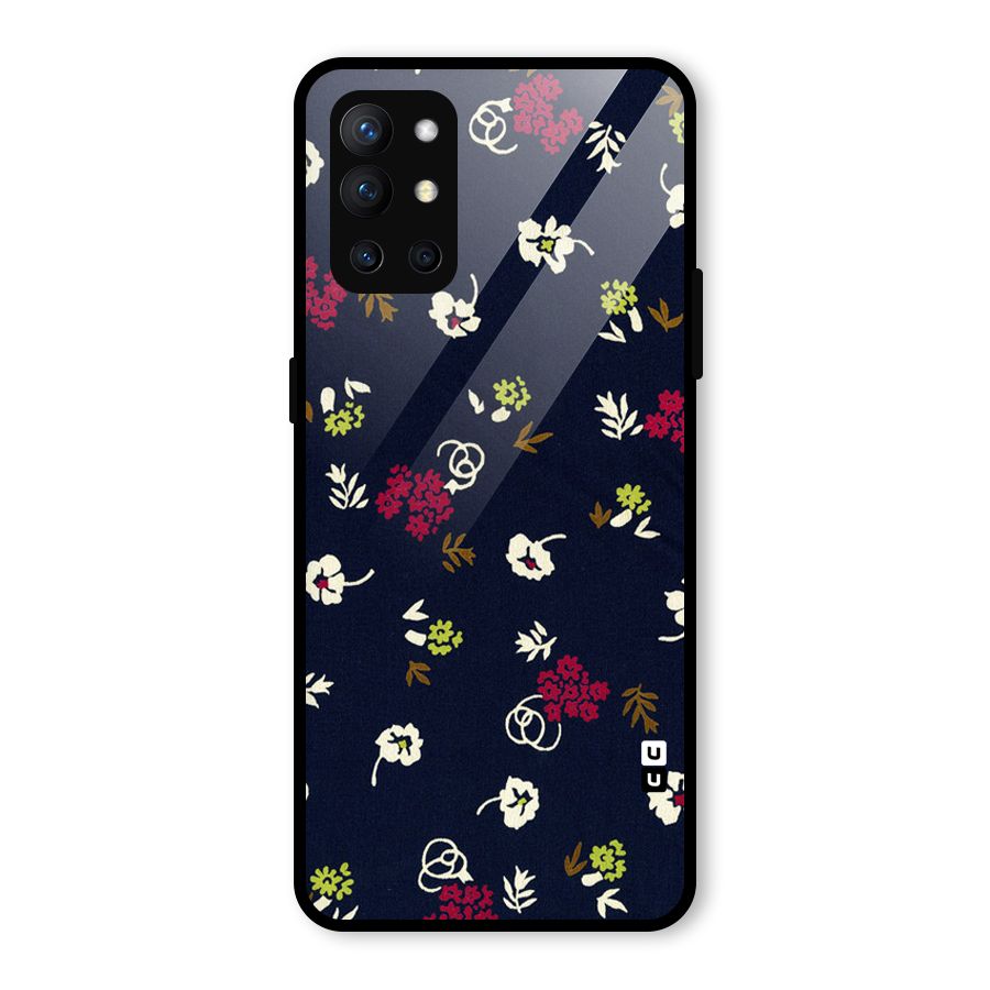 Tiny Flowers Glass Back Case for OnePlus 9R