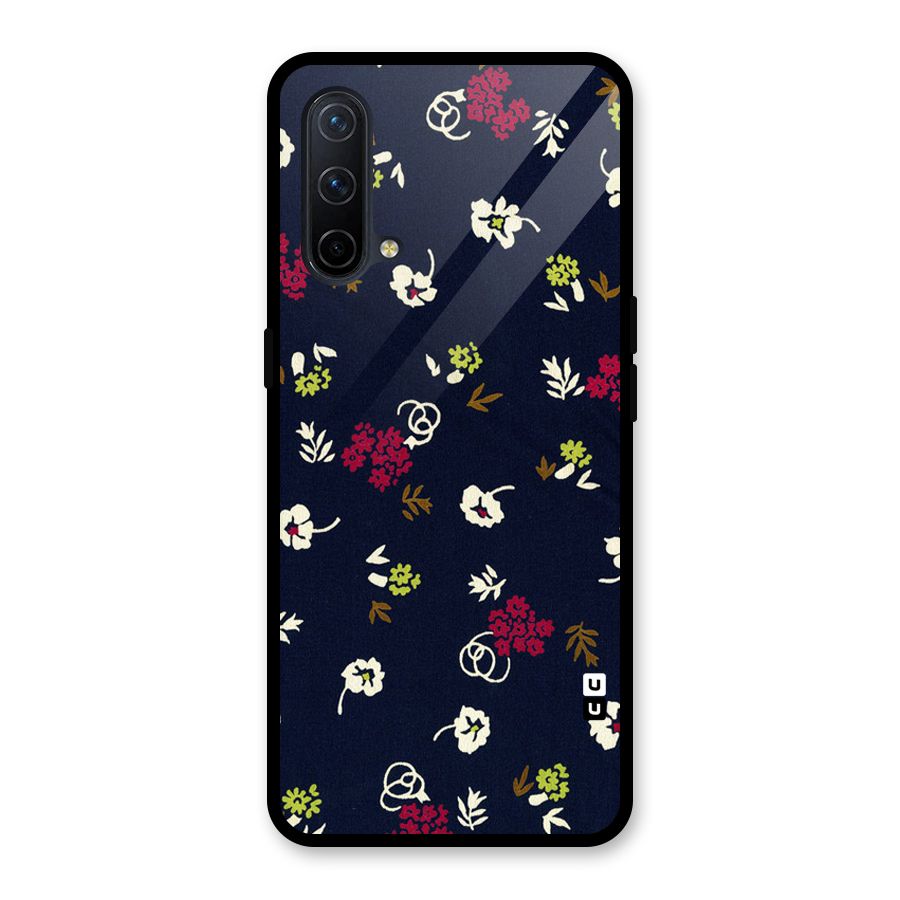 Tiny Flowers Glass Back Case for OnePlus Nord CE 5G