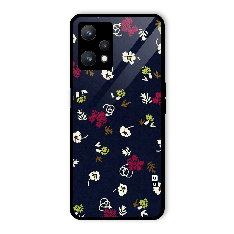 Tiny Flowers Glass Back Case for Realme 9 Pro 5G