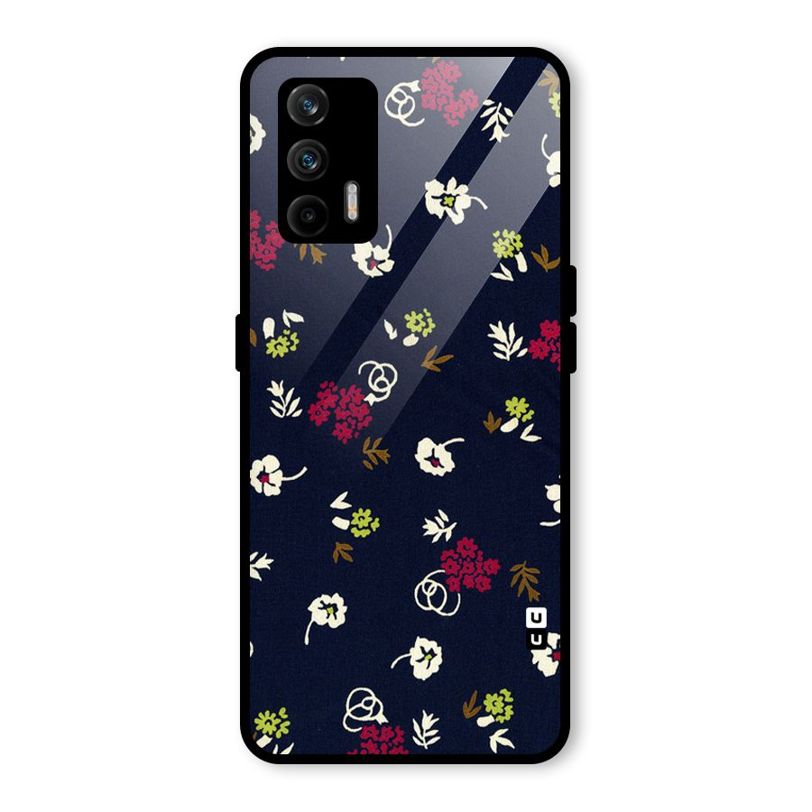 Tiny Flowers Glass Back Case for Realme GT 5G