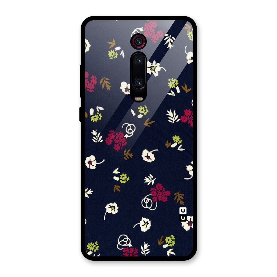 Tiny Flowers Glass Back Case for Redmi K20