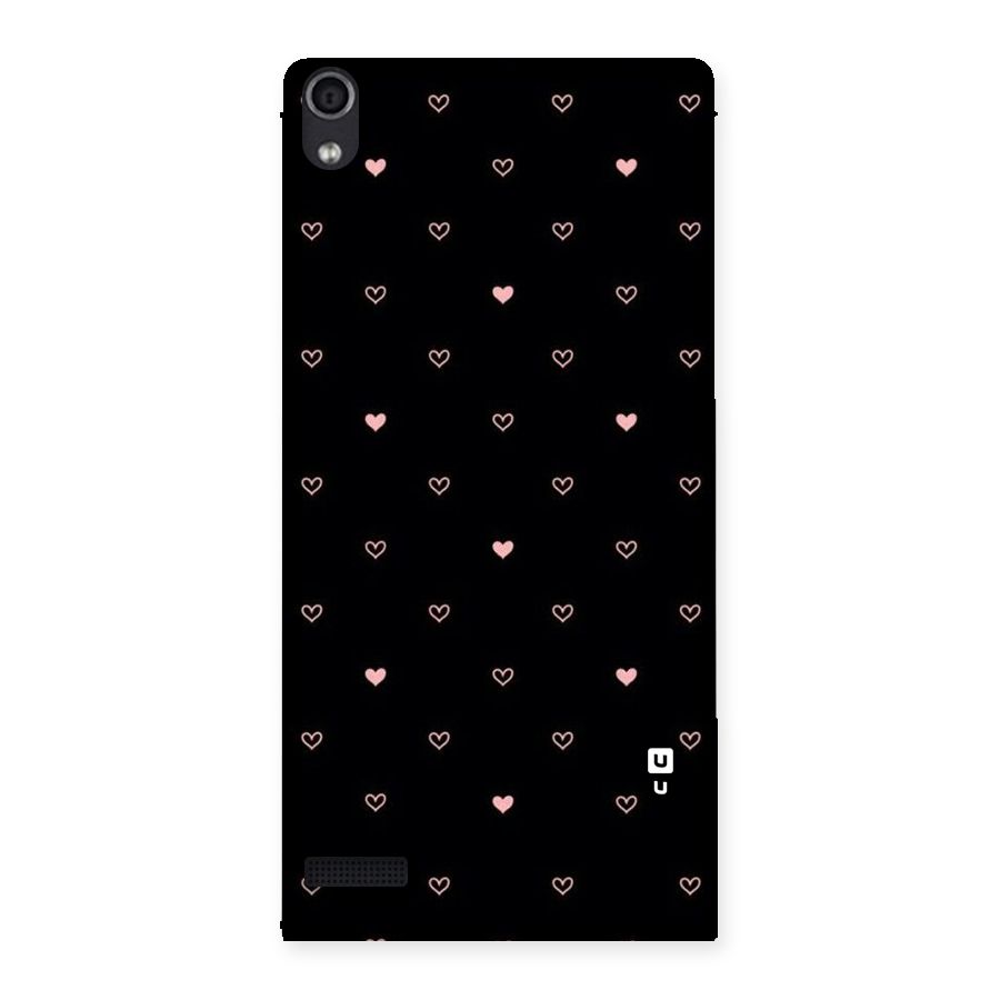 Tiny Little Pink Pattern Back Case for Ascend P6