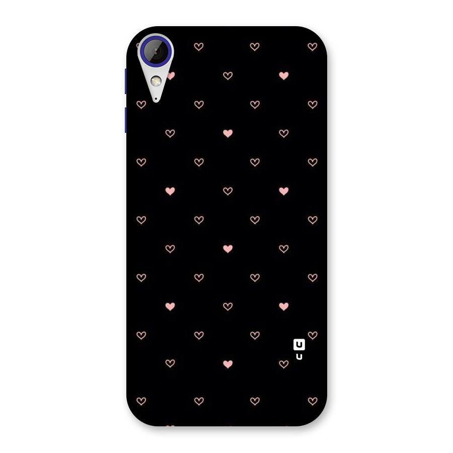 Tiny Little Pink Pattern Back Case for Desire 830